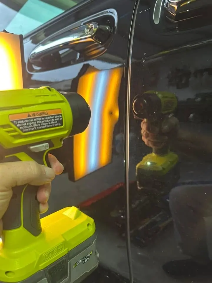 2023 Toyota Sienna - dent removal, photo 3 of 4