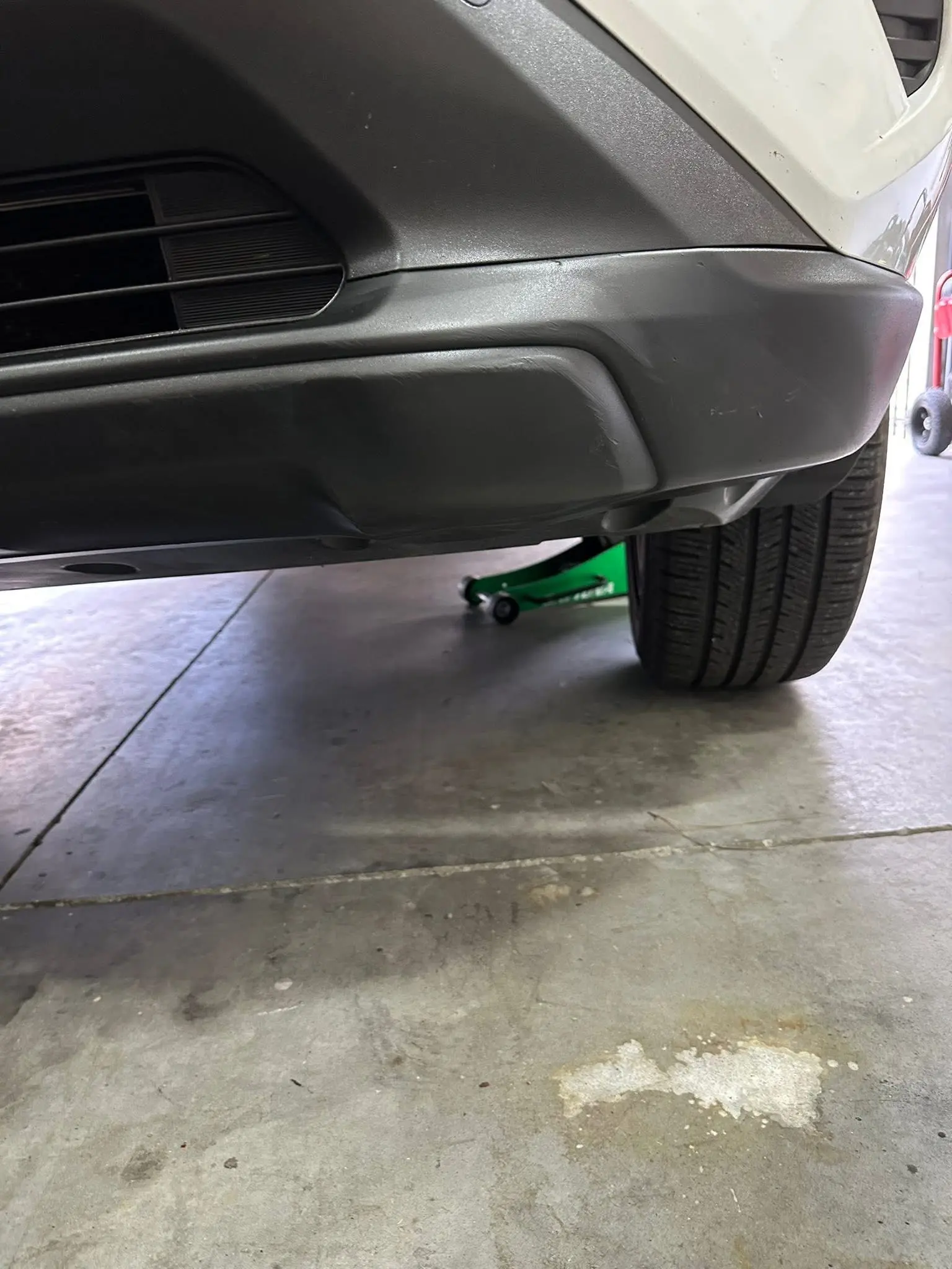 RAV4 Front Bumper Repair, detailing result