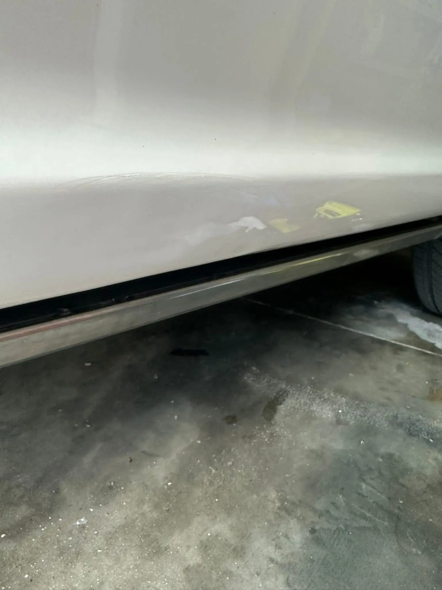 Paintless Dent Repair, detailing result